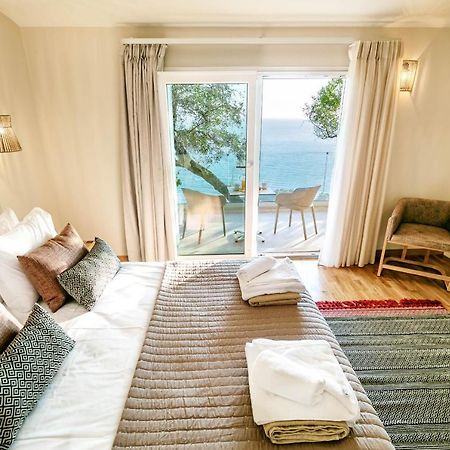 Ocean View Luxury Villa Ethra Kontogialos ภายนอก รูปภาพ