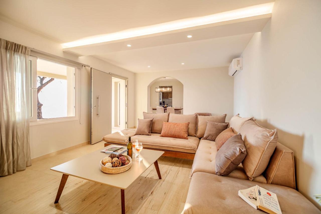 Ocean View Luxury Villa Ethra Kontogialos ภายนอก รูปภาพ