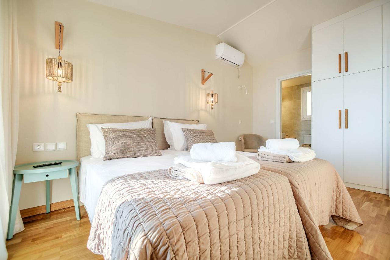Ocean View Luxury Villa Ethra Kontogialos ภายนอก รูปภาพ