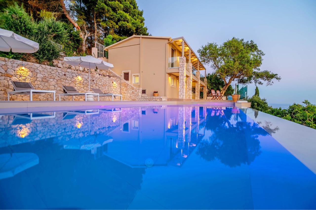 Ocean View Luxury Villa Ethra Kontogialos ภายนอก รูปภาพ