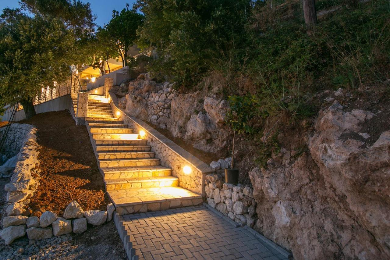 Ocean View Luxury Villa Ethra Kontogialos ภายนอก รูปภาพ