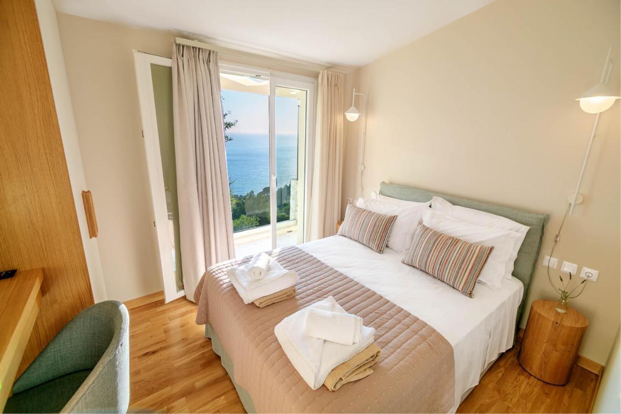 Ocean View Luxury Villa Ethra Kontogialos ภายนอก รูปภาพ