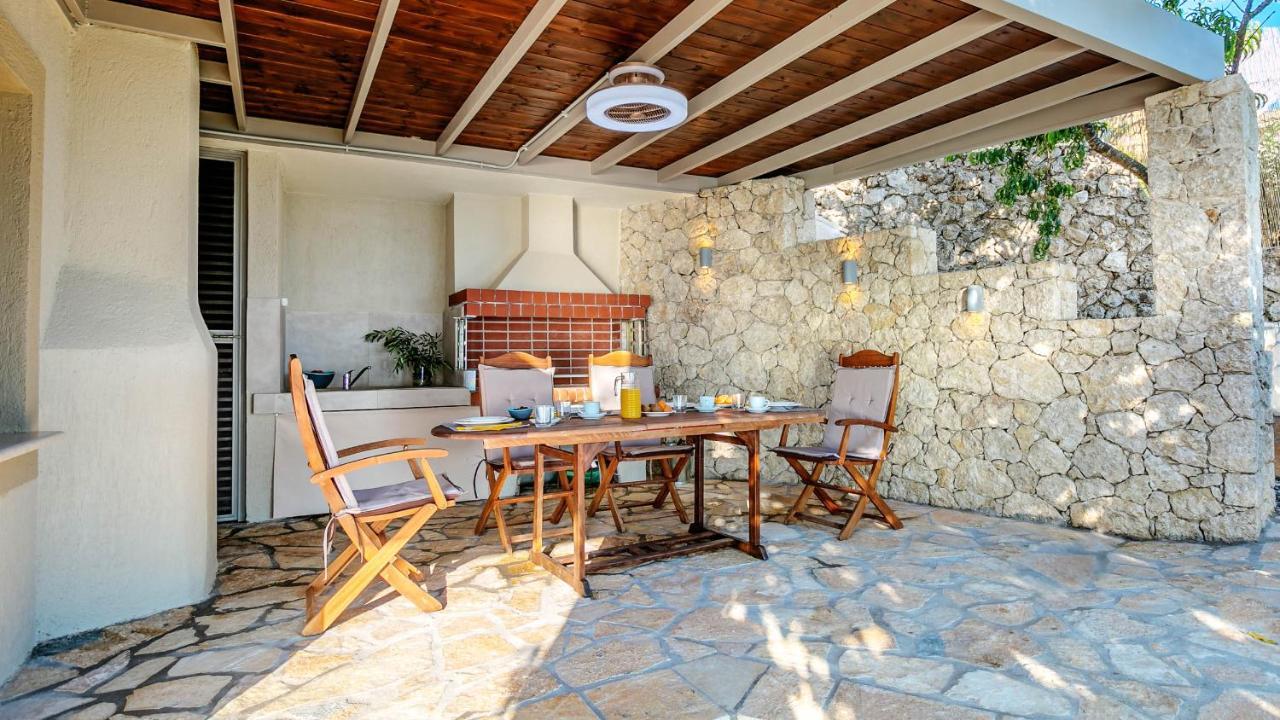 Ocean View Luxury Villa Ethra Kontogialos ภายนอก รูปภาพ