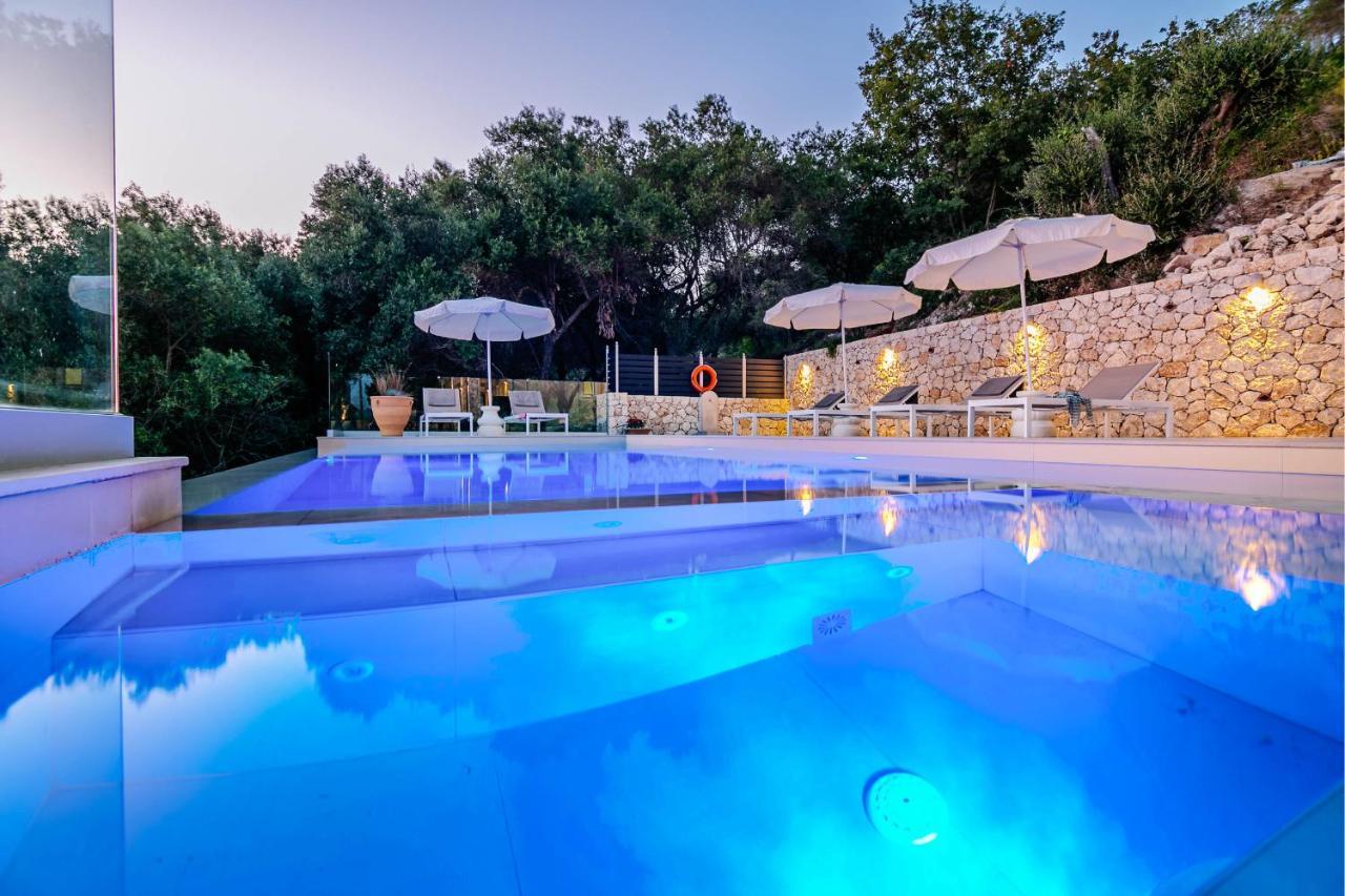 Ocean View Luxury Villa Ethra Kontogialos ภายนอก รูปภาพ